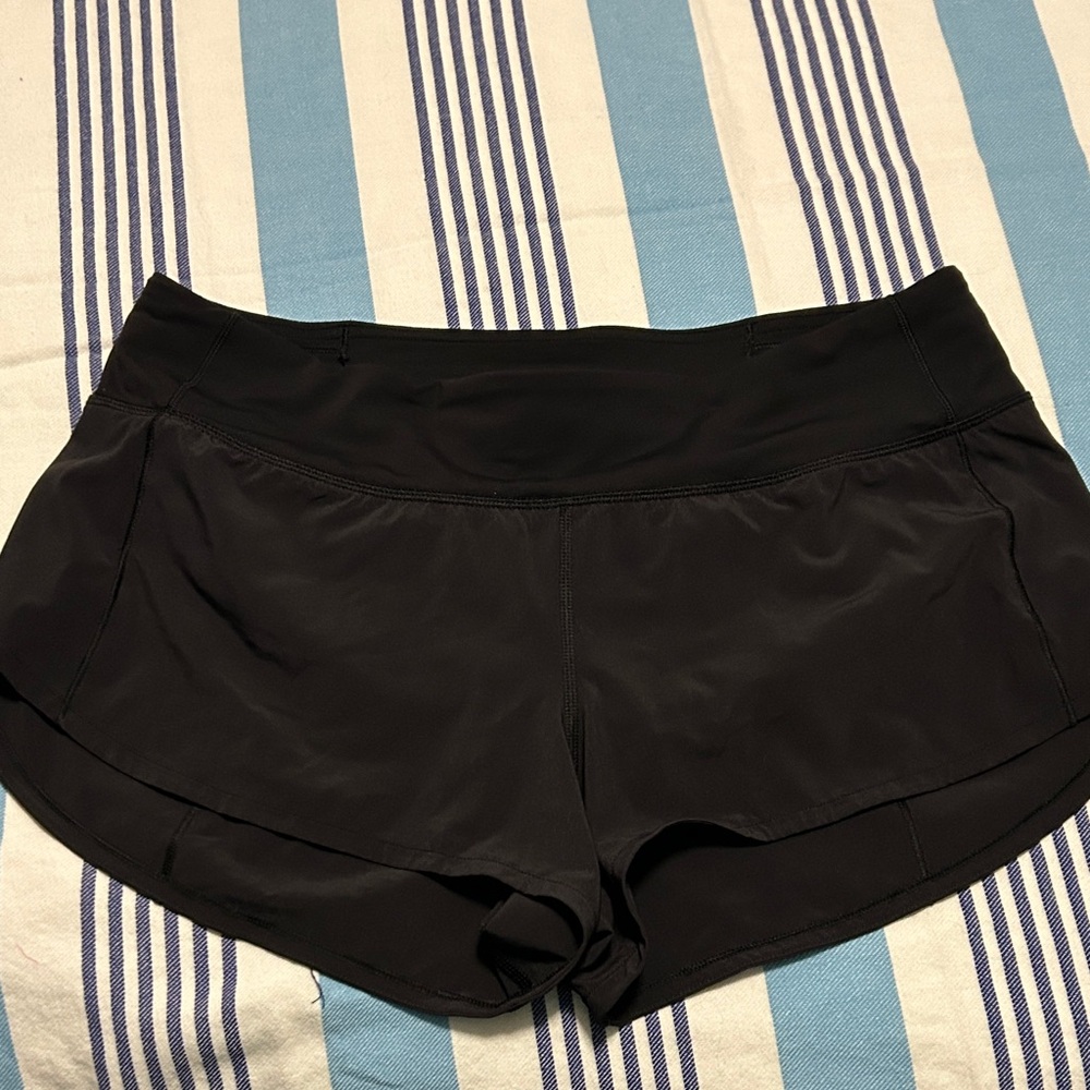 Lululemon Athletica Black Athletic Shorts